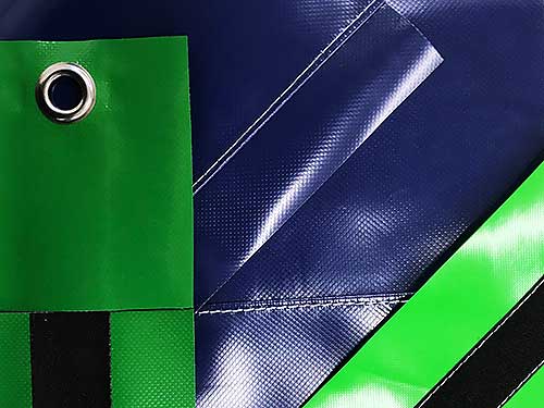 Tailor-made, individual woven tarpaulin products, high quality and working, PVC tarpaulin
