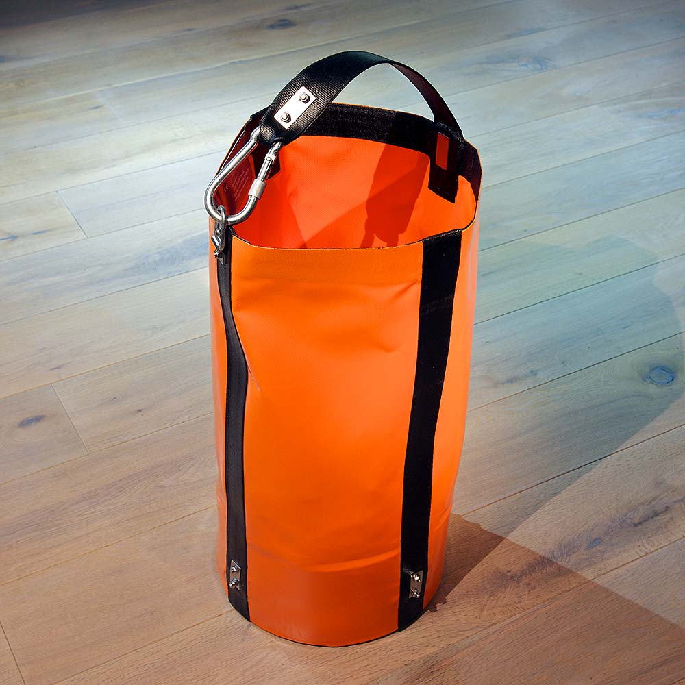 Round heavy load bag made of PVC fabric