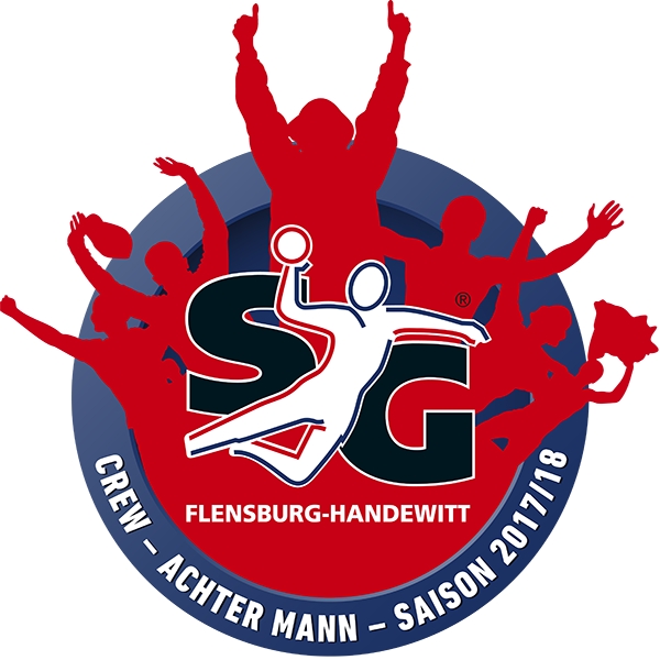 Logo SG Flensburg-Handewitt, official sponsor of the Flensburg handball team